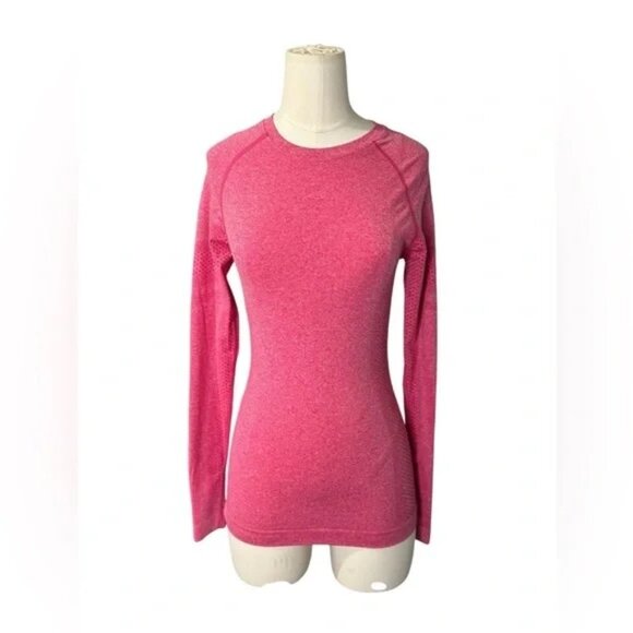 FIGS Salta Seamless Longsleeve Underscrub in Pink Size XS - Picture 5 of 8